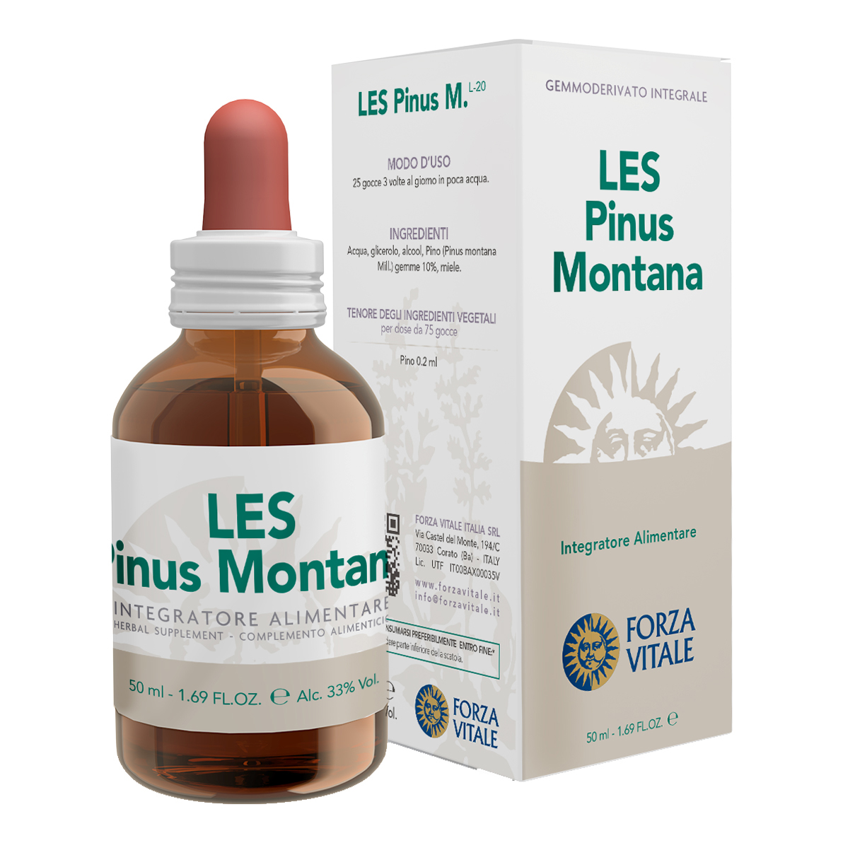 Les pinus montana gocce 50 ml