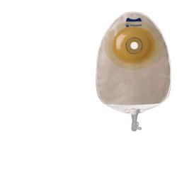 Sacca per urostomia trasparente alterna sistema a 2 pezzi misura foro 50mm capacita' midi 327ml 30 pezzi articolo 1752 ex 6621