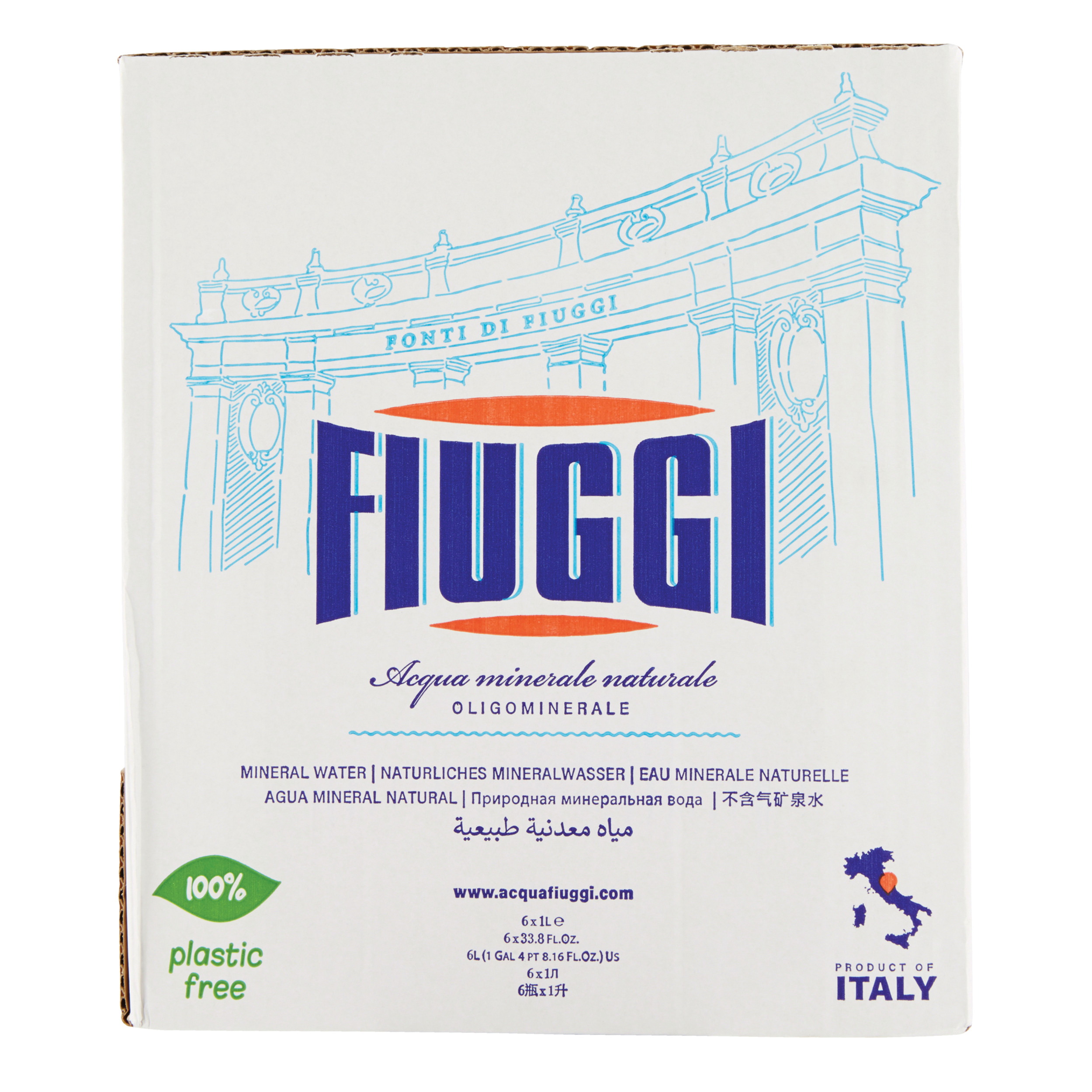 Acqua Minerale Fiuggi 1ltx6pezzi