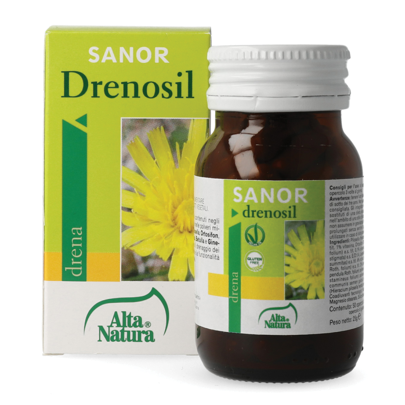 Sanor drenosil 50 opercoli 500 mg