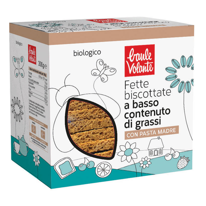 Fette biscottate senza grassi 300 g