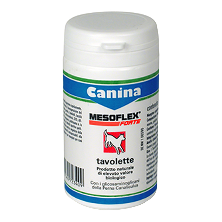 Canina Mesoflex Forte Mangime Complementare Cane 120 Tavolette