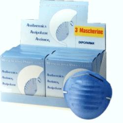 Maschera protettiva 3 pezzi