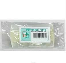 Pettinino fitto bianco farvisan