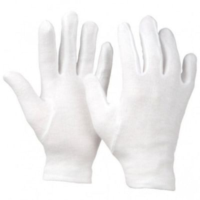 Guanto in filo di cotone felpato misura 7,5
