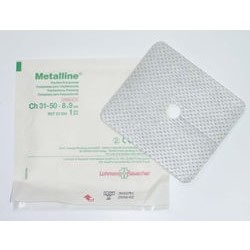Metalline 50 Compresse Trach.8x9cm