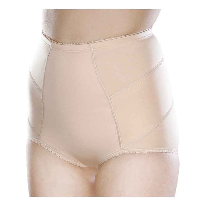 Orione 536 cintoslip erniario donna aperto con pelotte in cotone nudo 3