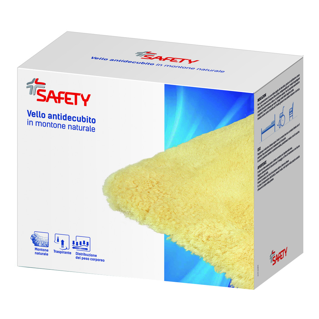 Vello antidecubito in materiale naturale comfort