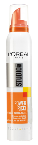 L’Oreal Paris - mousse studio line power forma ricci 200 ml