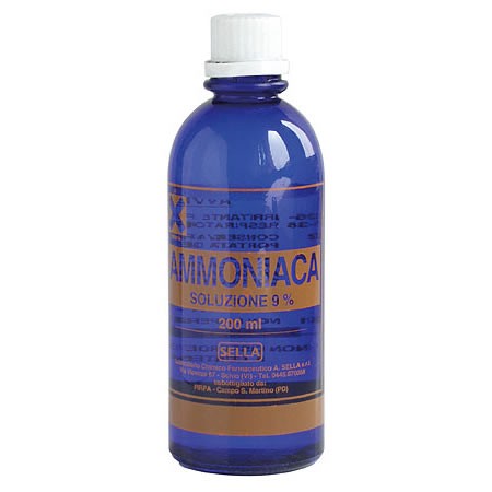 Sella Ammoniaca Soluzione 9% 200ml