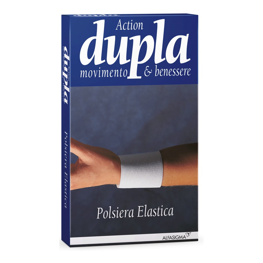 Dupla polsiera elast.blu m