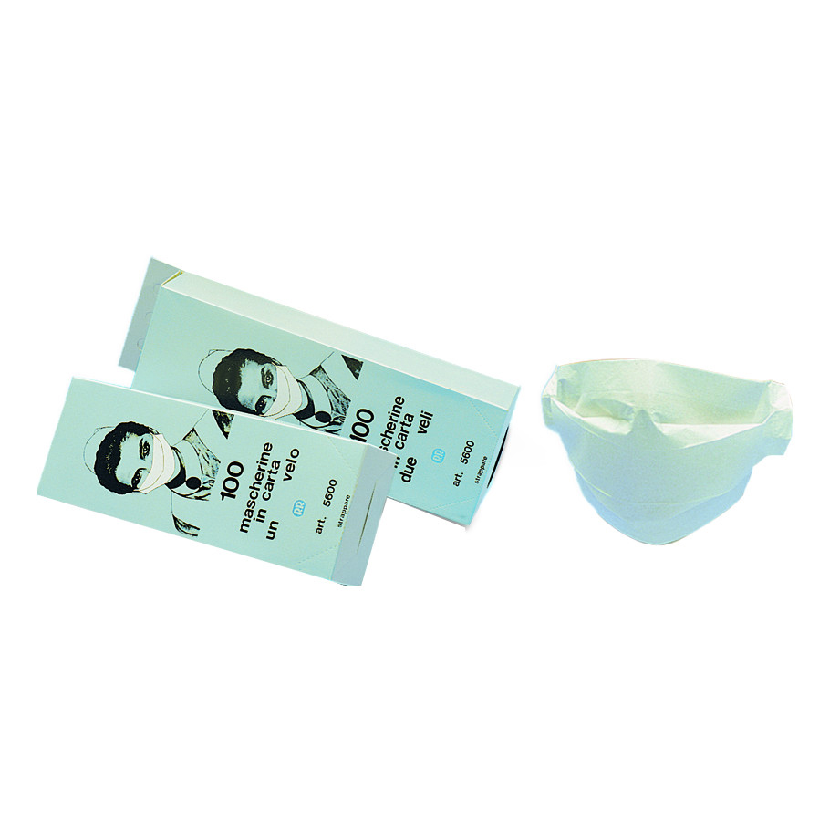 Maschera Carta 1velo 100pezzi Saf