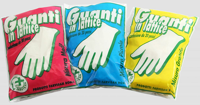 Guanti Latt Grand 20pezzi Farvisan
