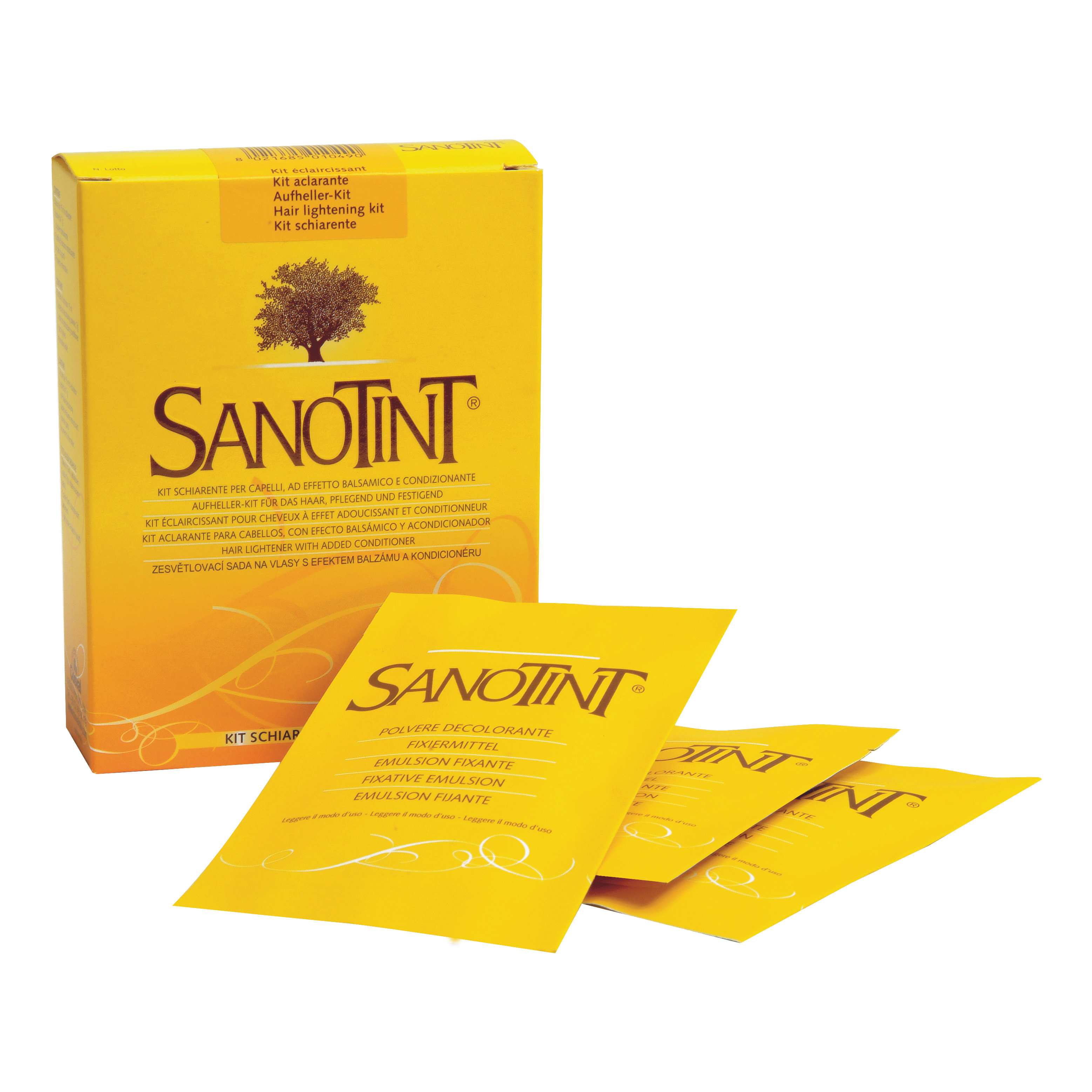 Sanotint kit schiarente 66g 3 applicazioni