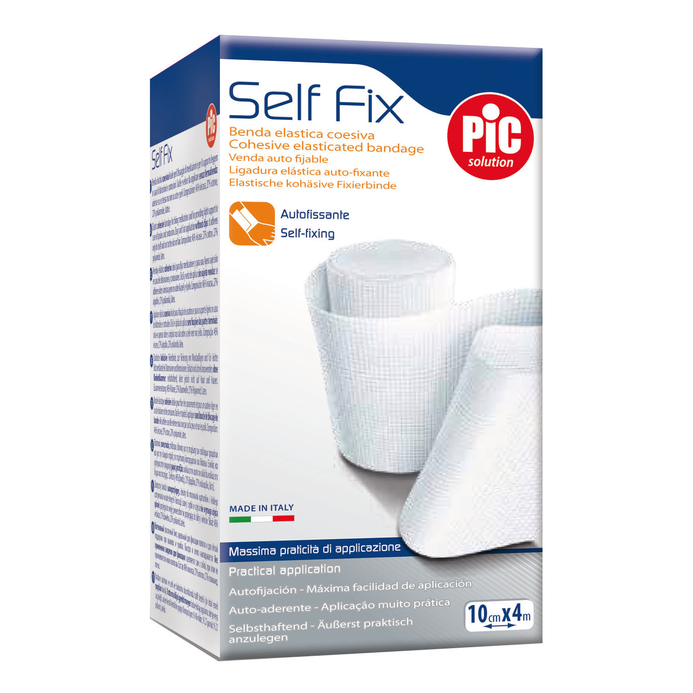 Pic Self Fix Benda Elastica Autoadesiva 6cmx20m Fustella