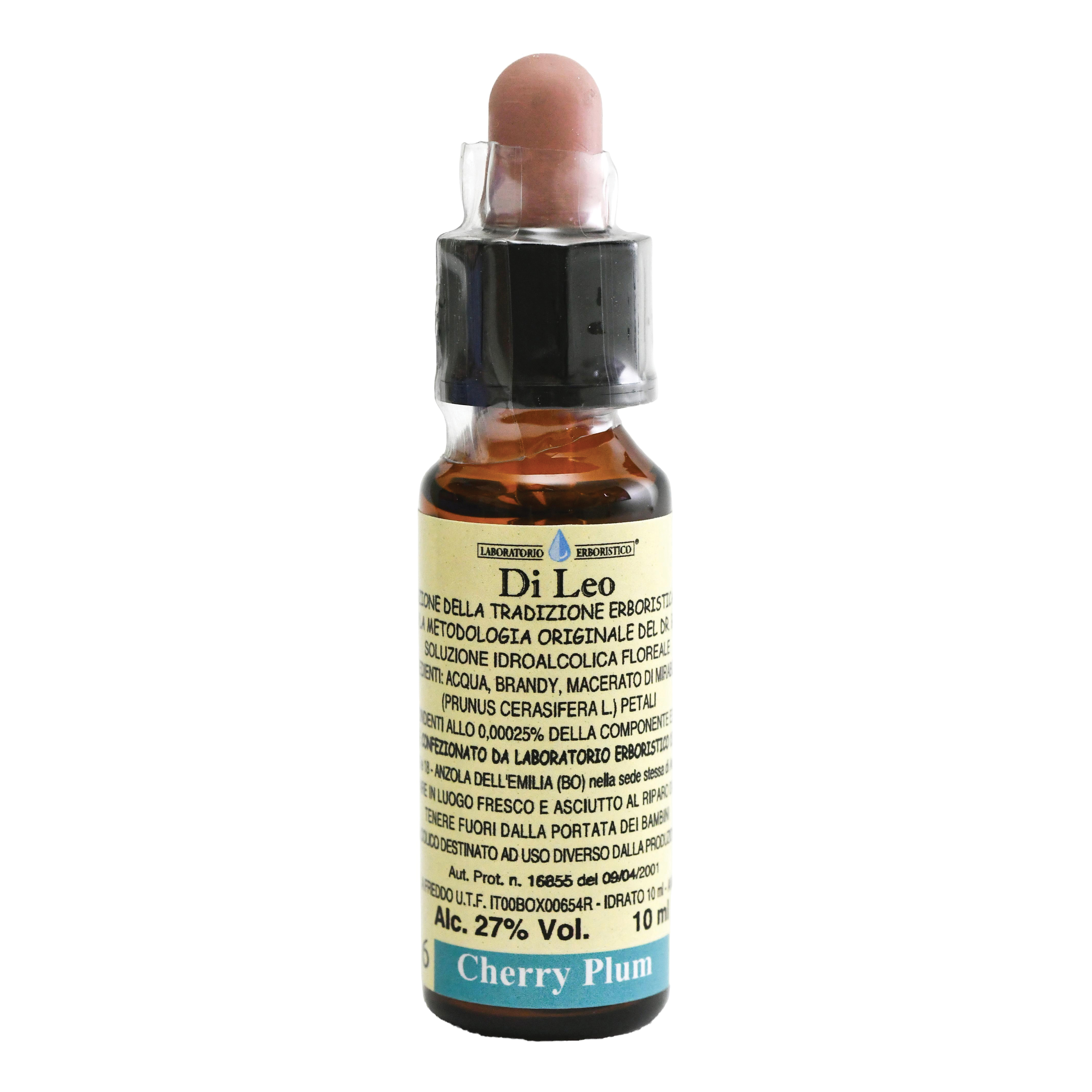 Fiori di bach 6 cherry plum 10 ml di leo