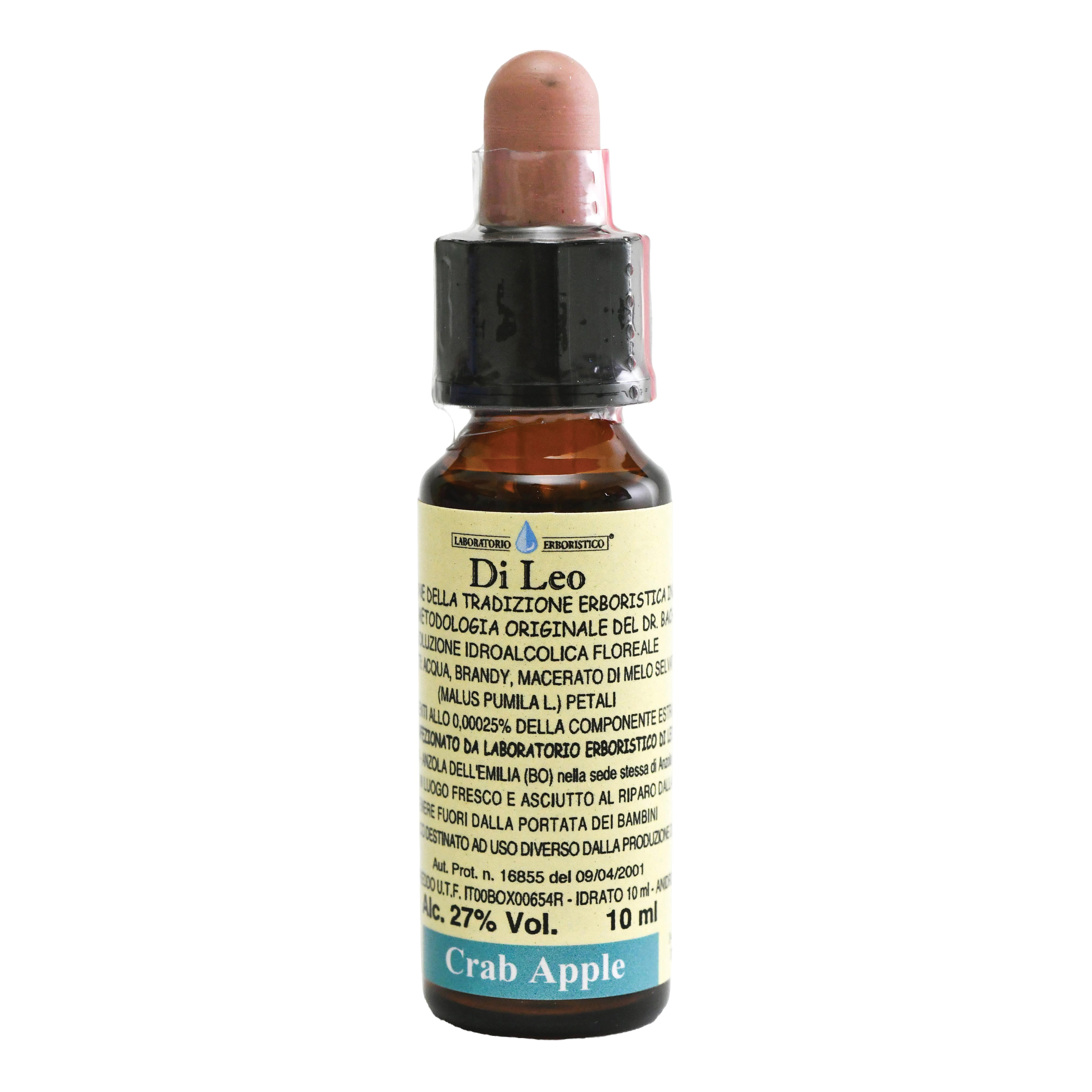 Fiori di bach 10 crab apple 10 ml di leo