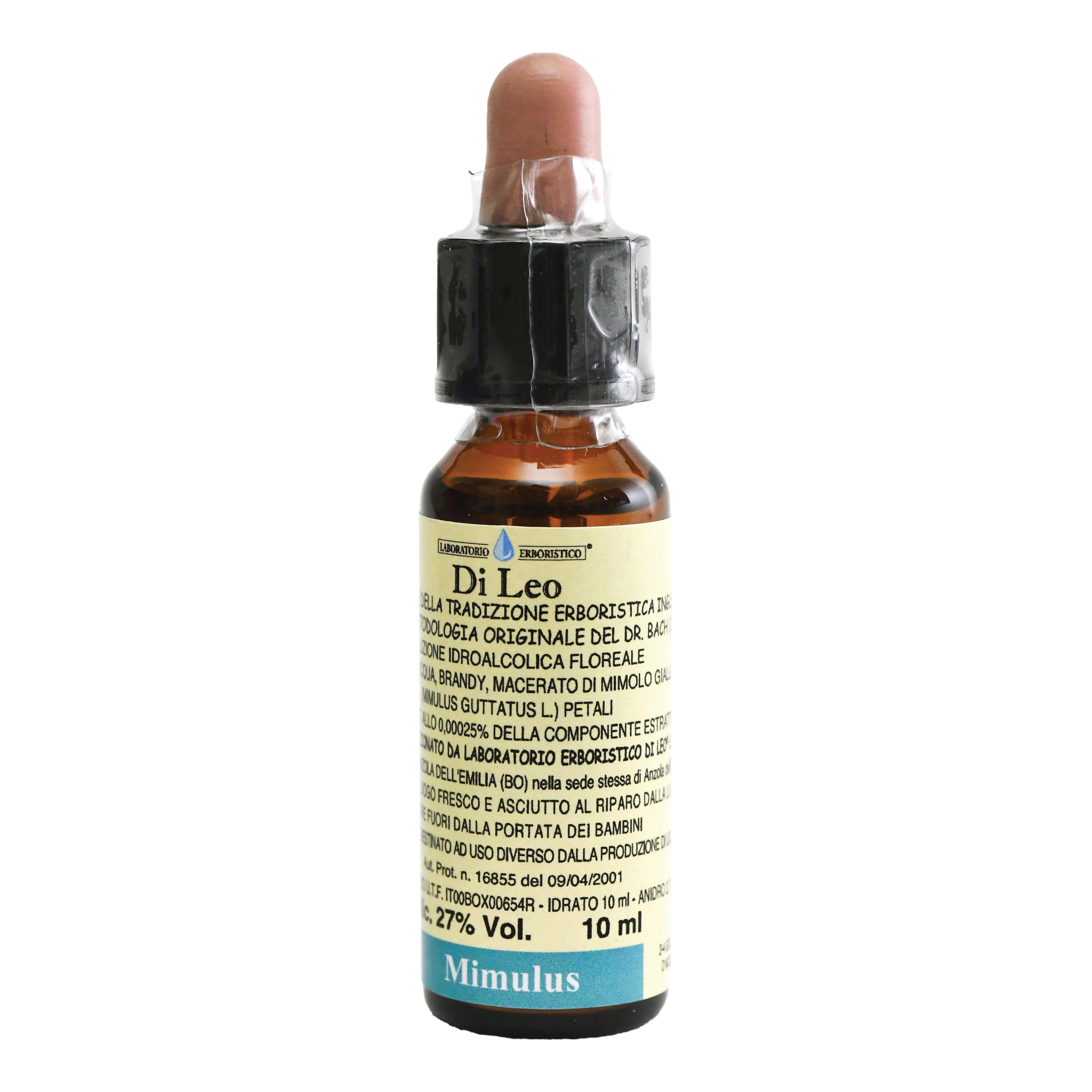 Fiori di bach 20 mimulus 10 ml di leo