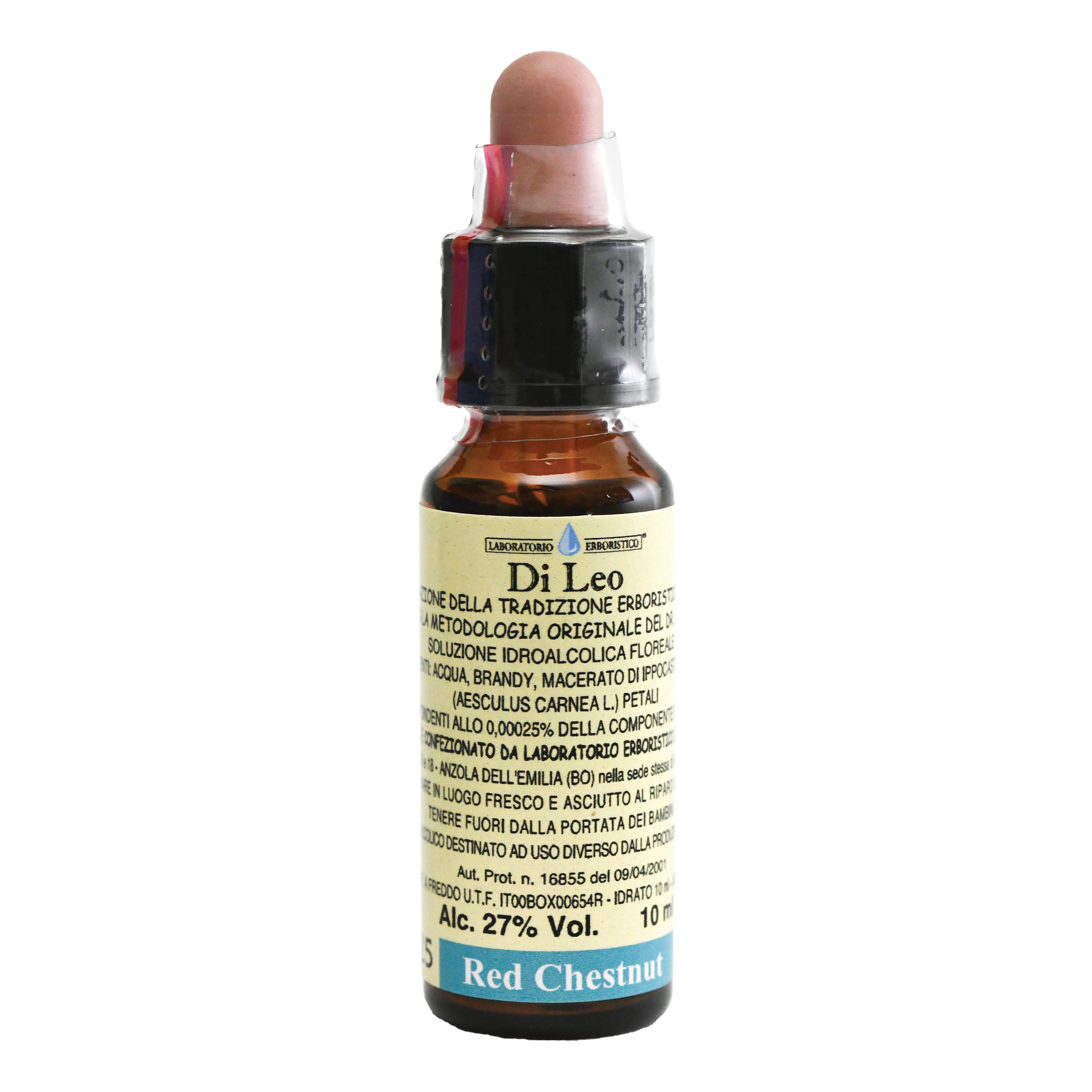 Fiori di bach 25 red chestnut 10 ml di leo