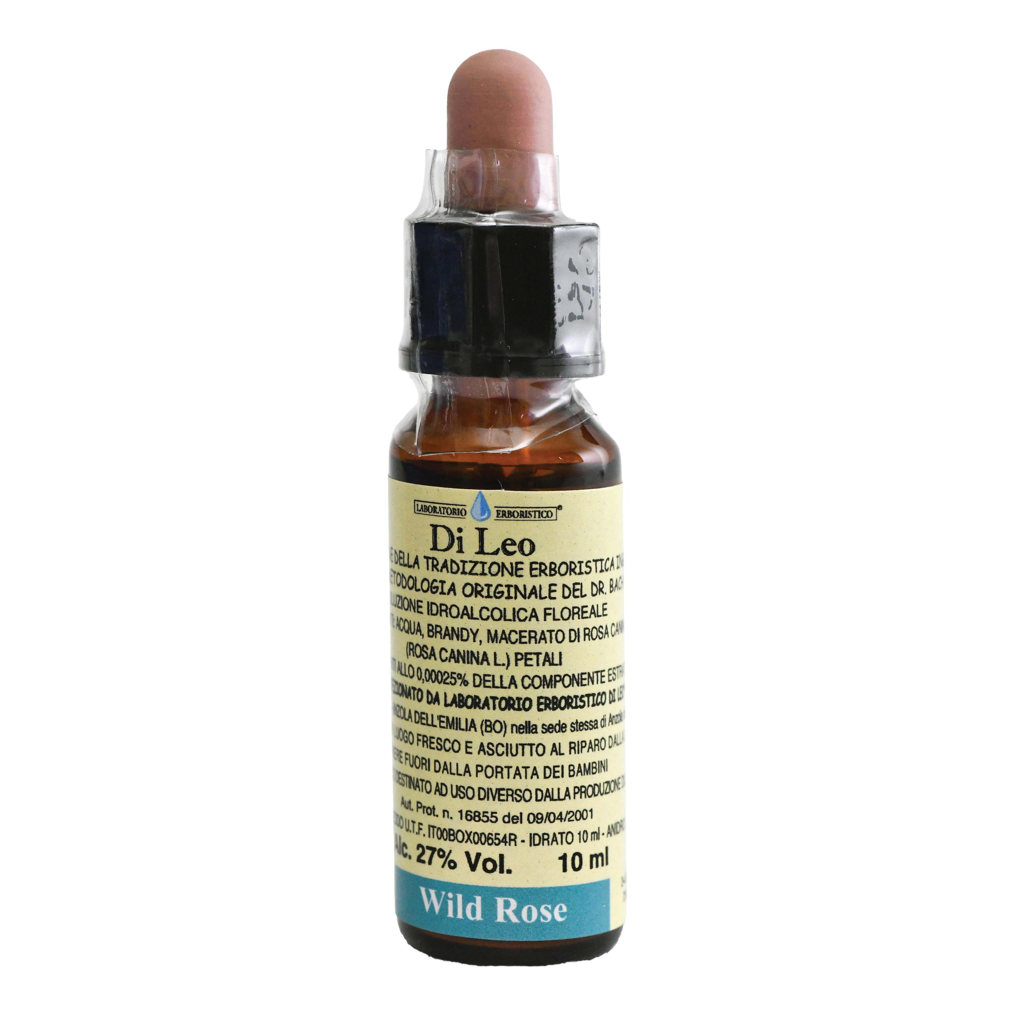 Fiori di bach 37 wild rose 10 ml di leo