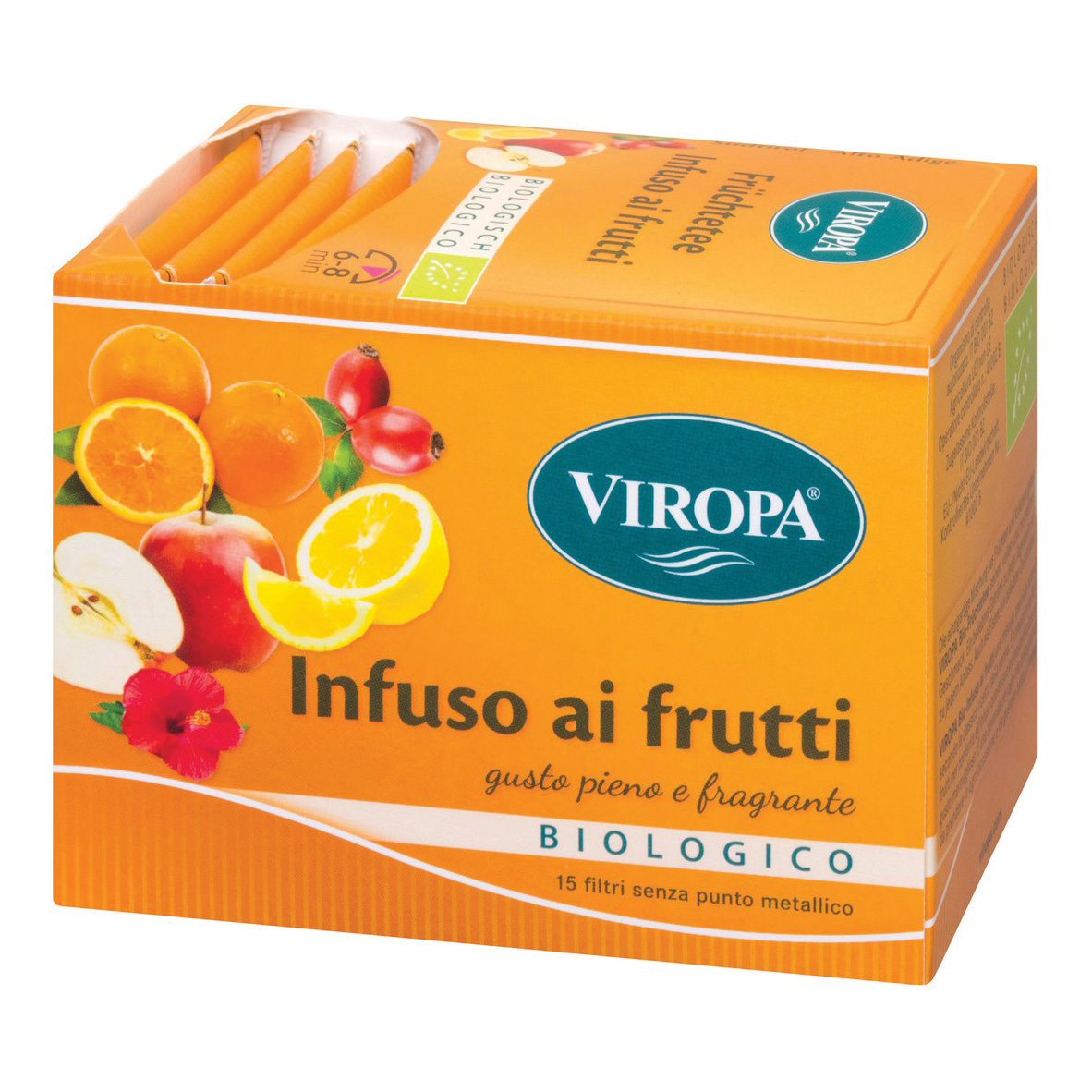 Viropa infuso frutta bio 15 bustine
