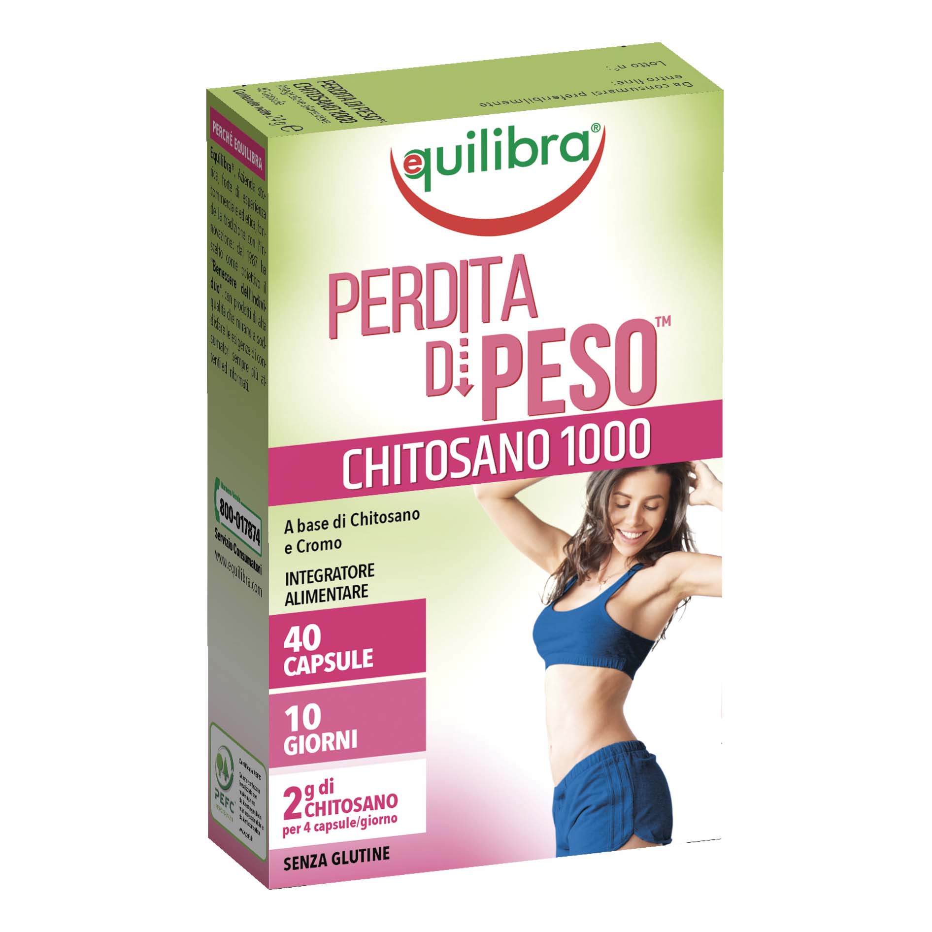 Equilibra Chitosano1000 40capsule
