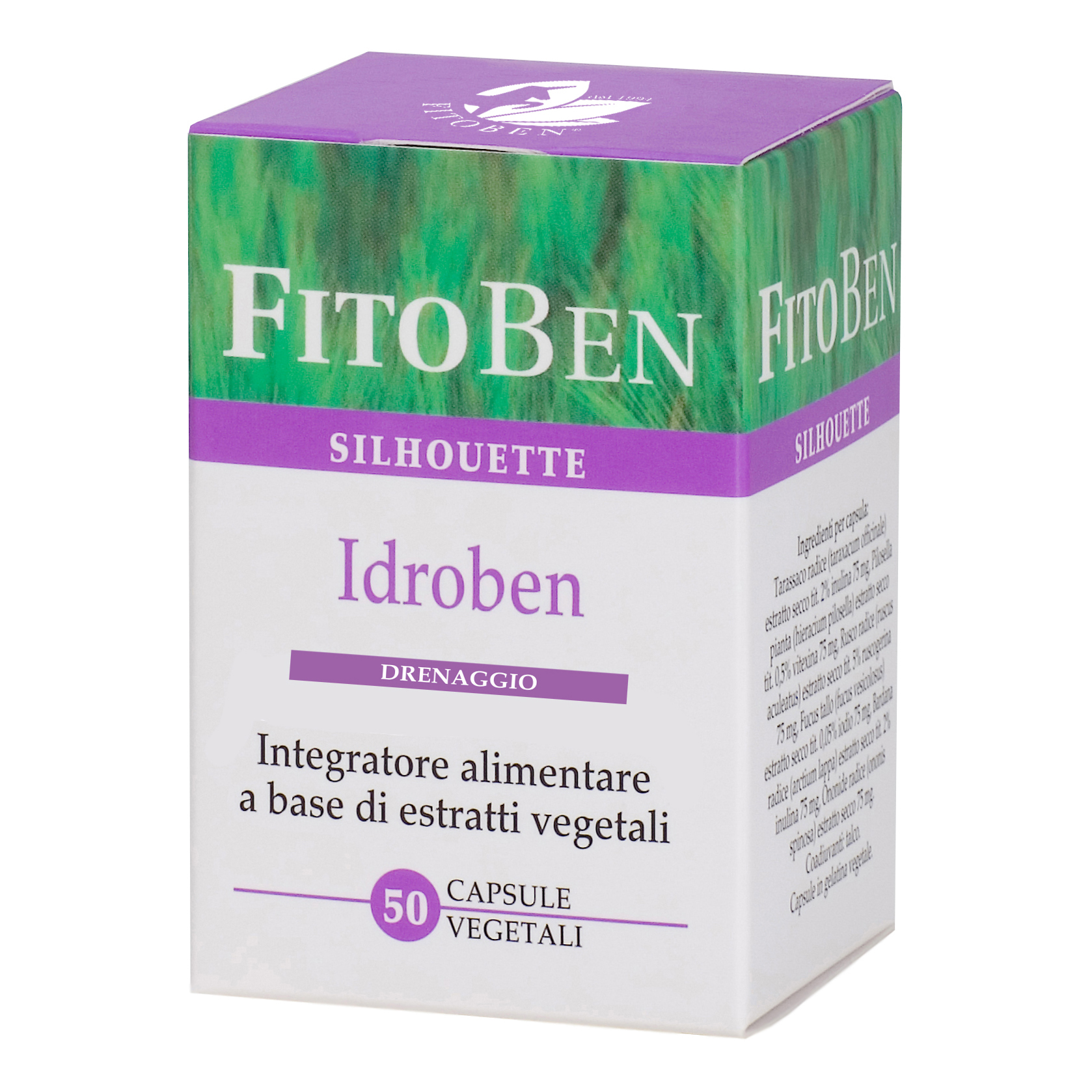 Idroben 50 capsule da 27 g