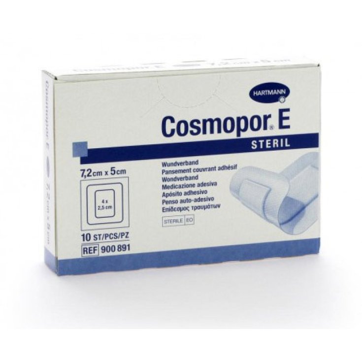 Cosmopor E Cerotti Sterili 7,2x5cm 10 pezzi