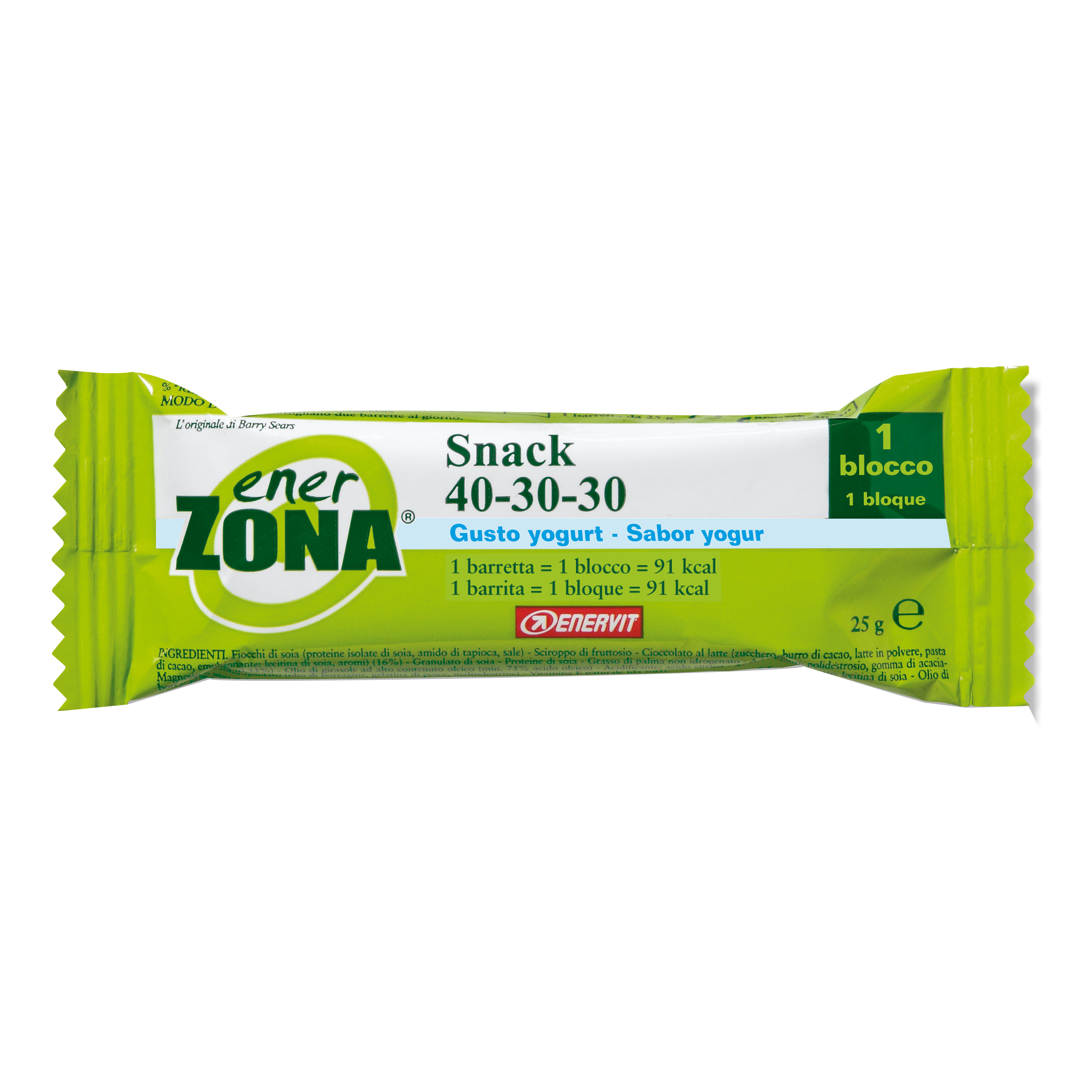 Enerzona snack yogurt 25g