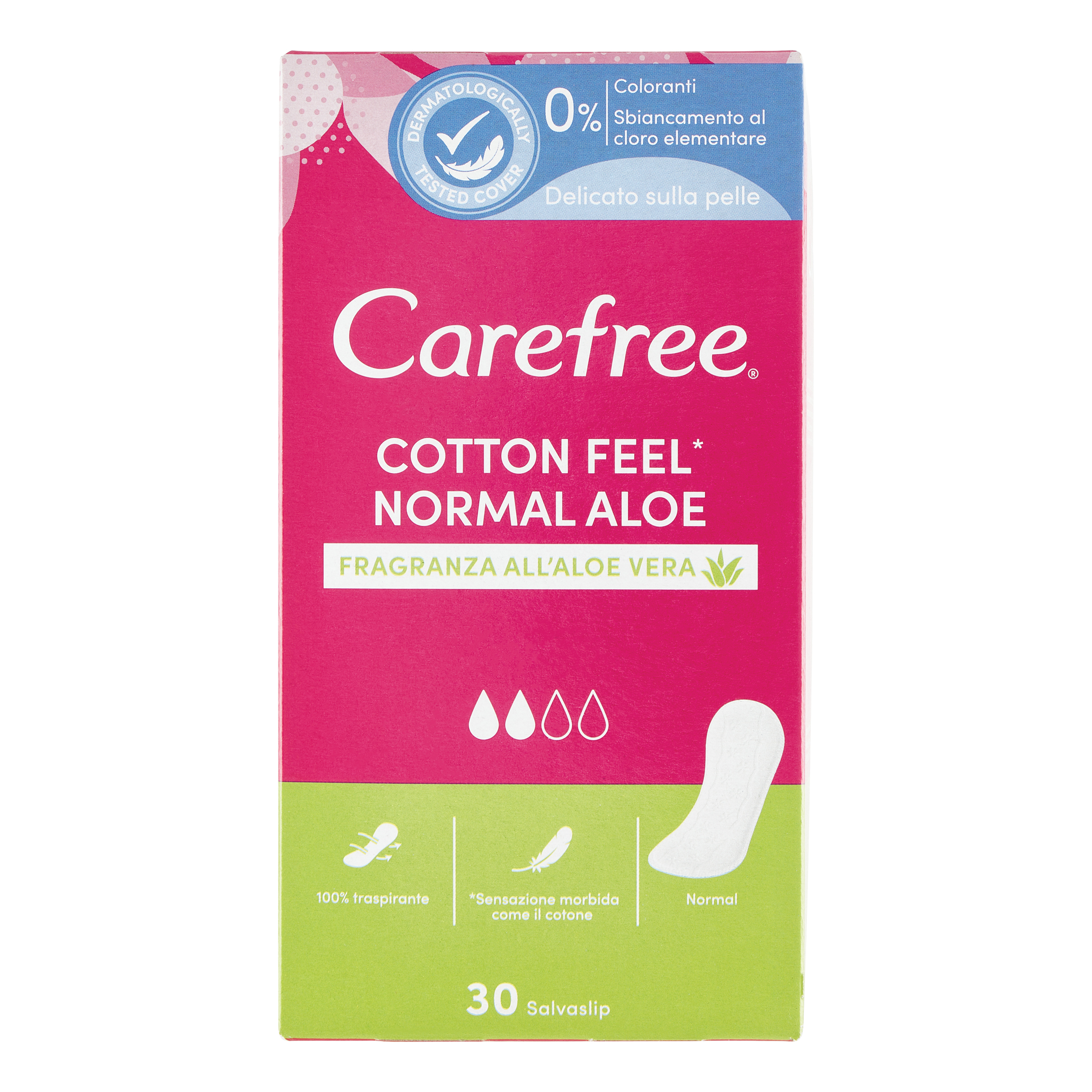 Carefree P/slip Aloe 28+4pezzi