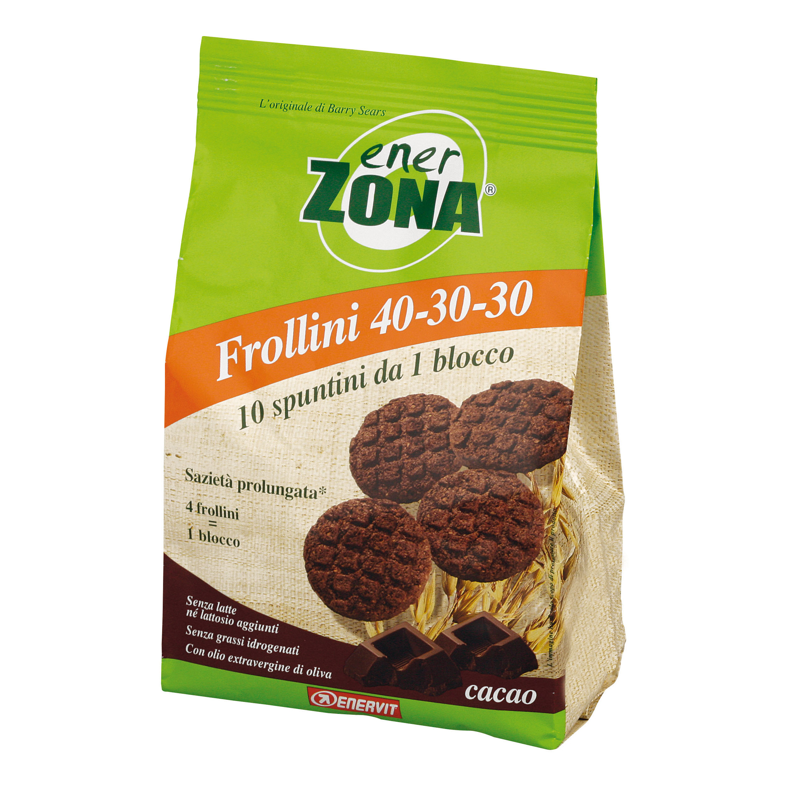 Enerzona frollini cacao 250 grammi