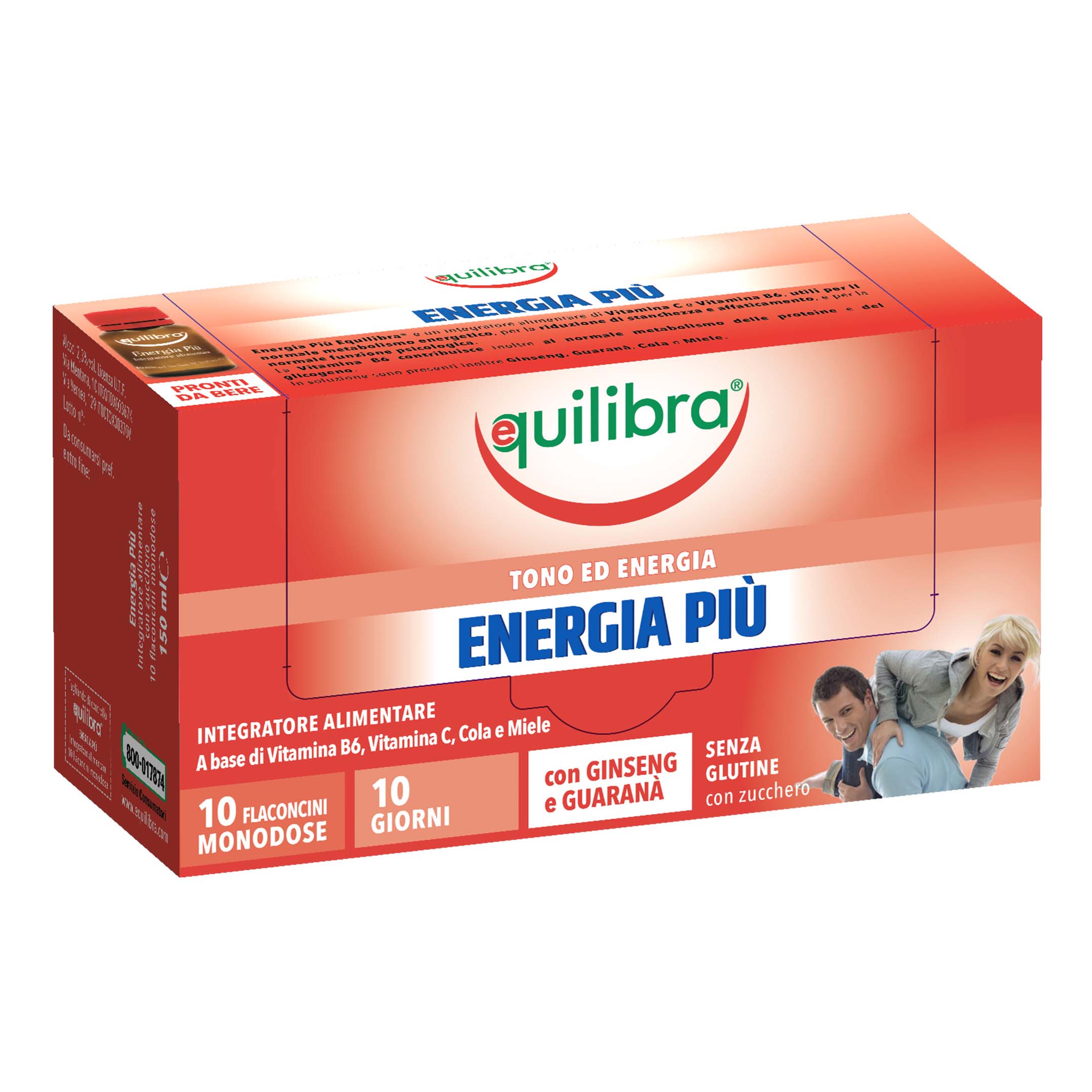 Energia piu 10Flaconcini 150ml