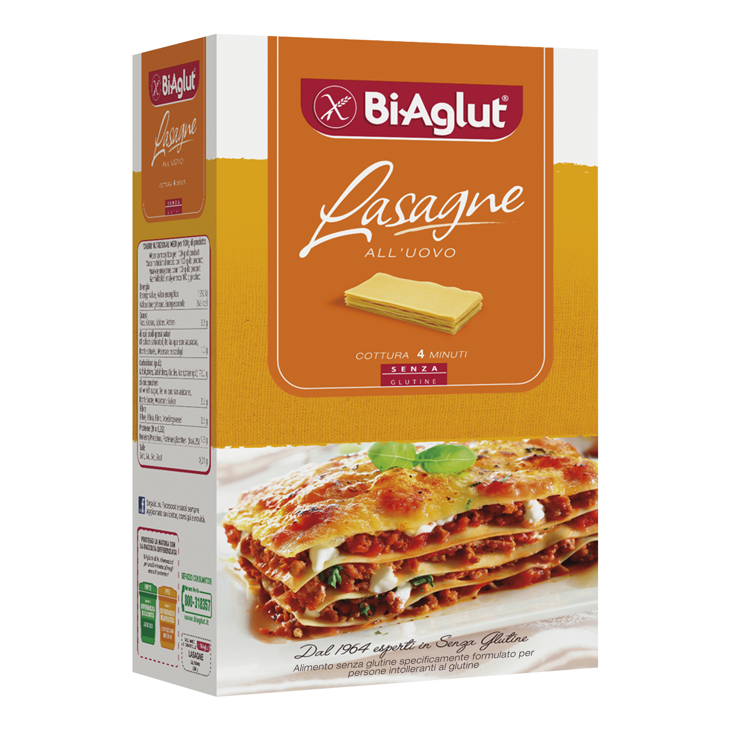 Biaglut lasagne all'uovo 250 g