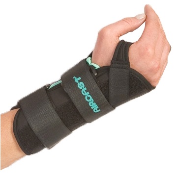 A 2 polsiera aircast con pollice sinistra m