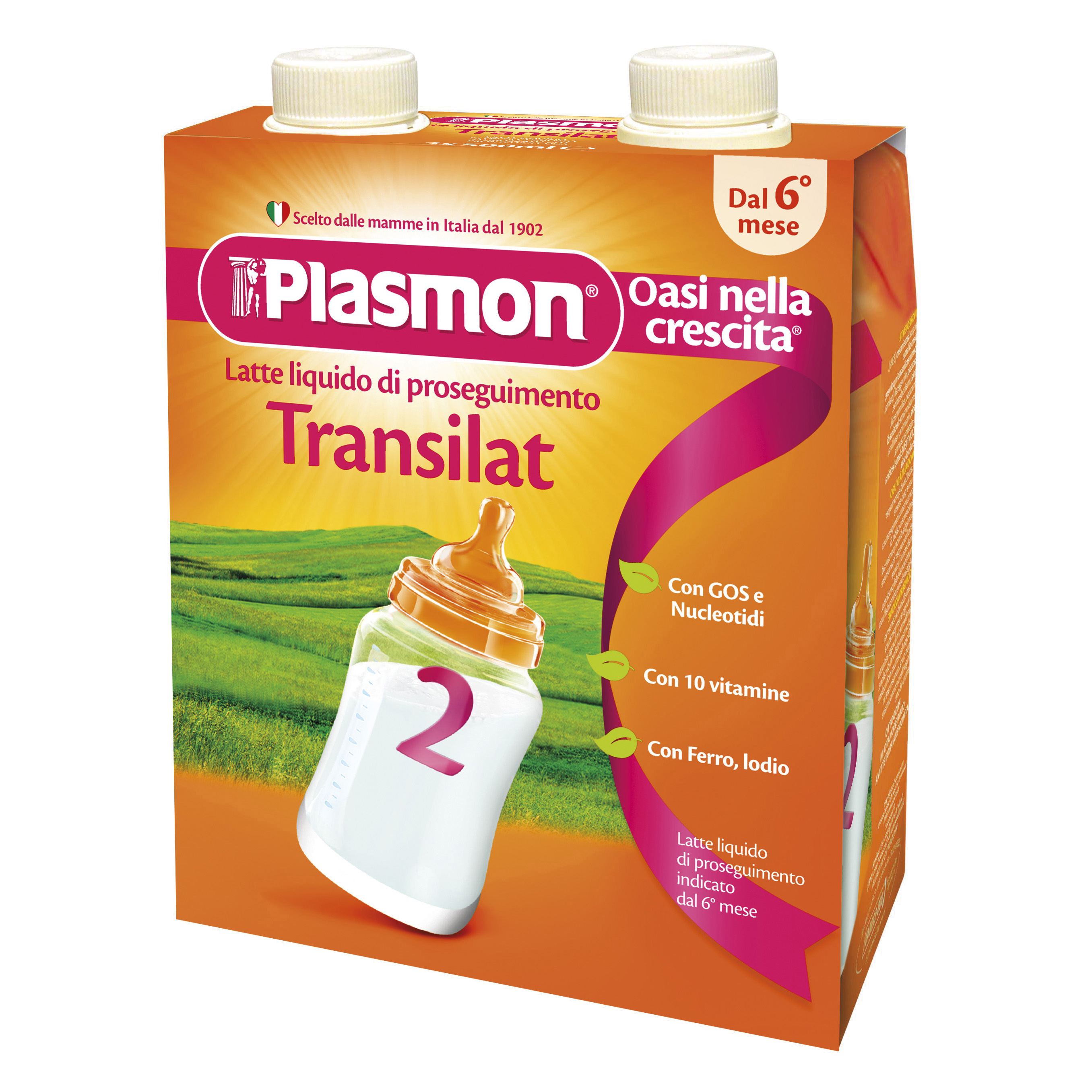 Plasmon transilat 2 Liquido 500ml x 2