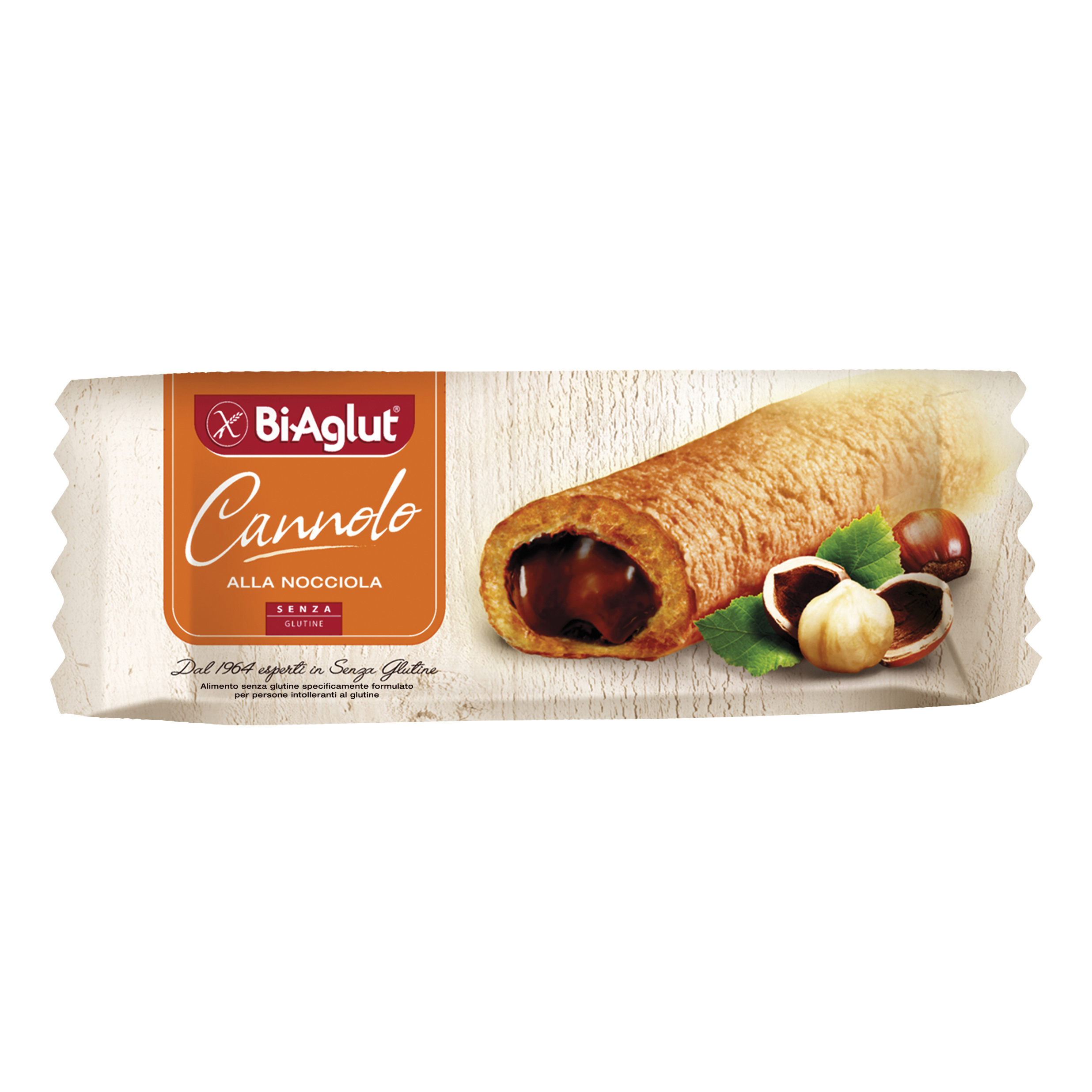 Biaglut cannolo nocciole 25g