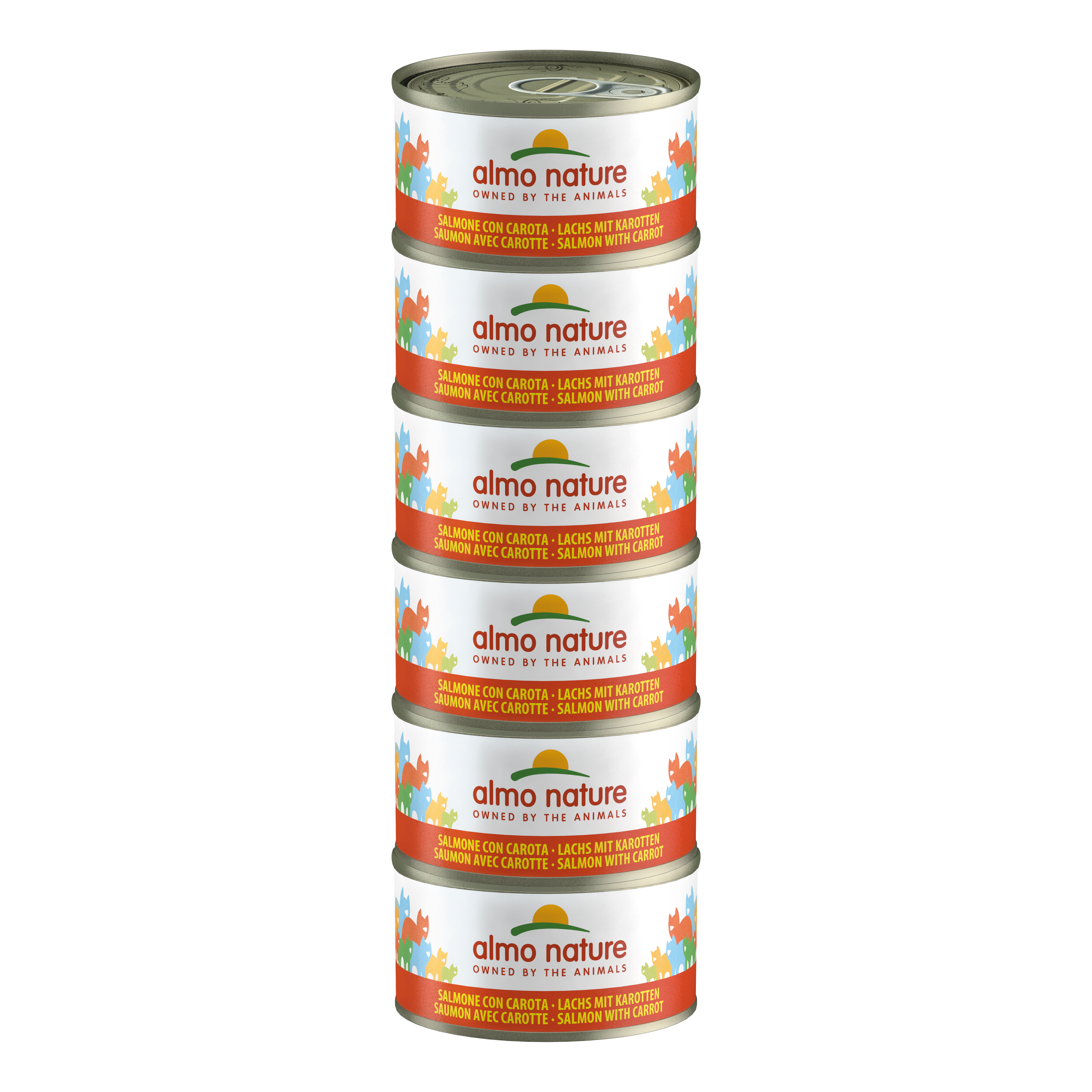 Almo Nature Cat Hfc Jelly - Salmone Con Carota 70 G