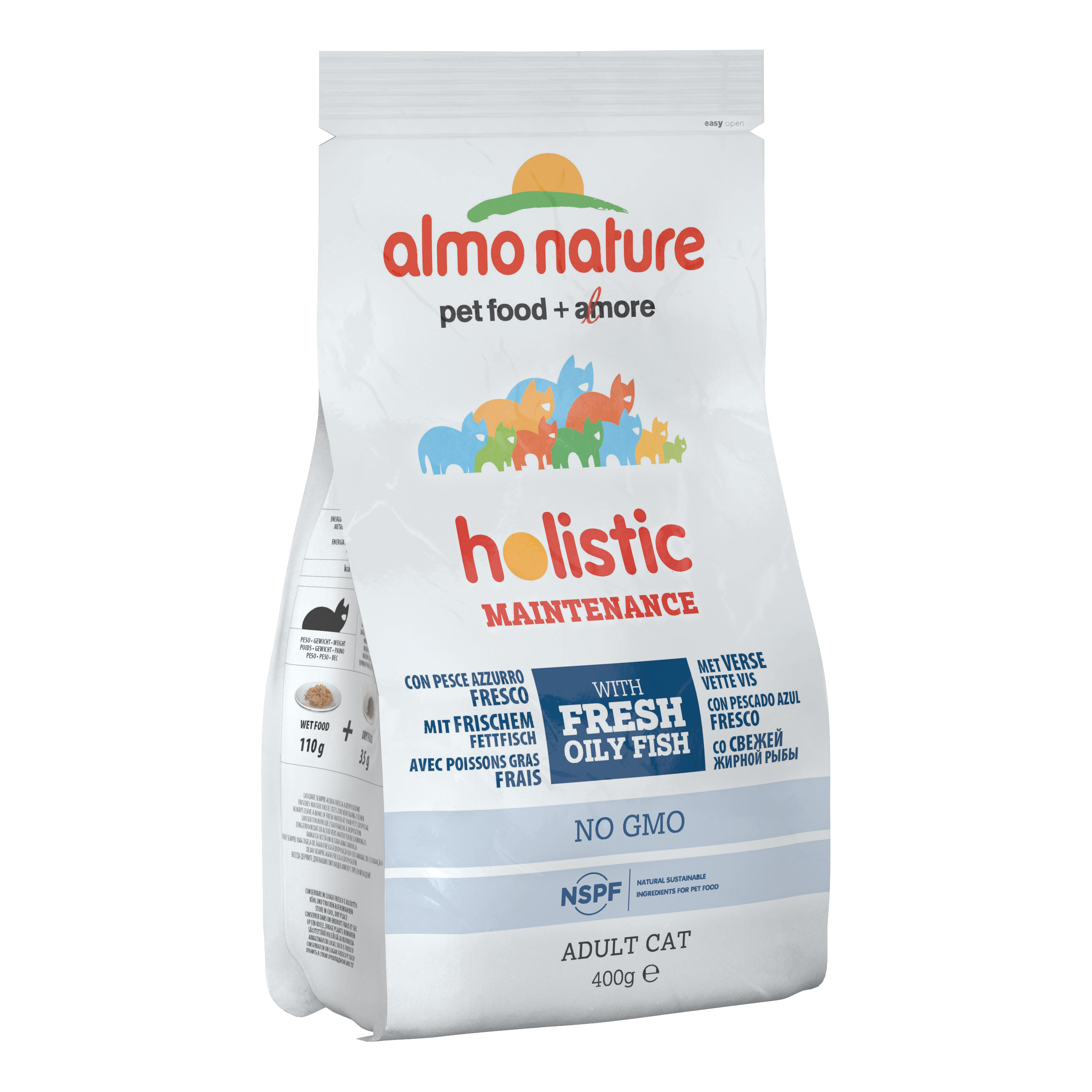 Almo Nature Cat Holistic Pesce Azzurro 400 G