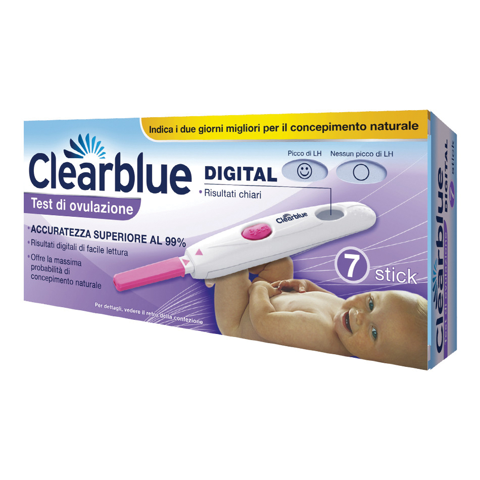 Clearblue ovulation dig 7stick