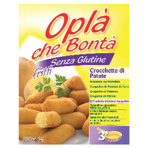 Opla che bonta crocchette di patate impanate surgelate 150 g