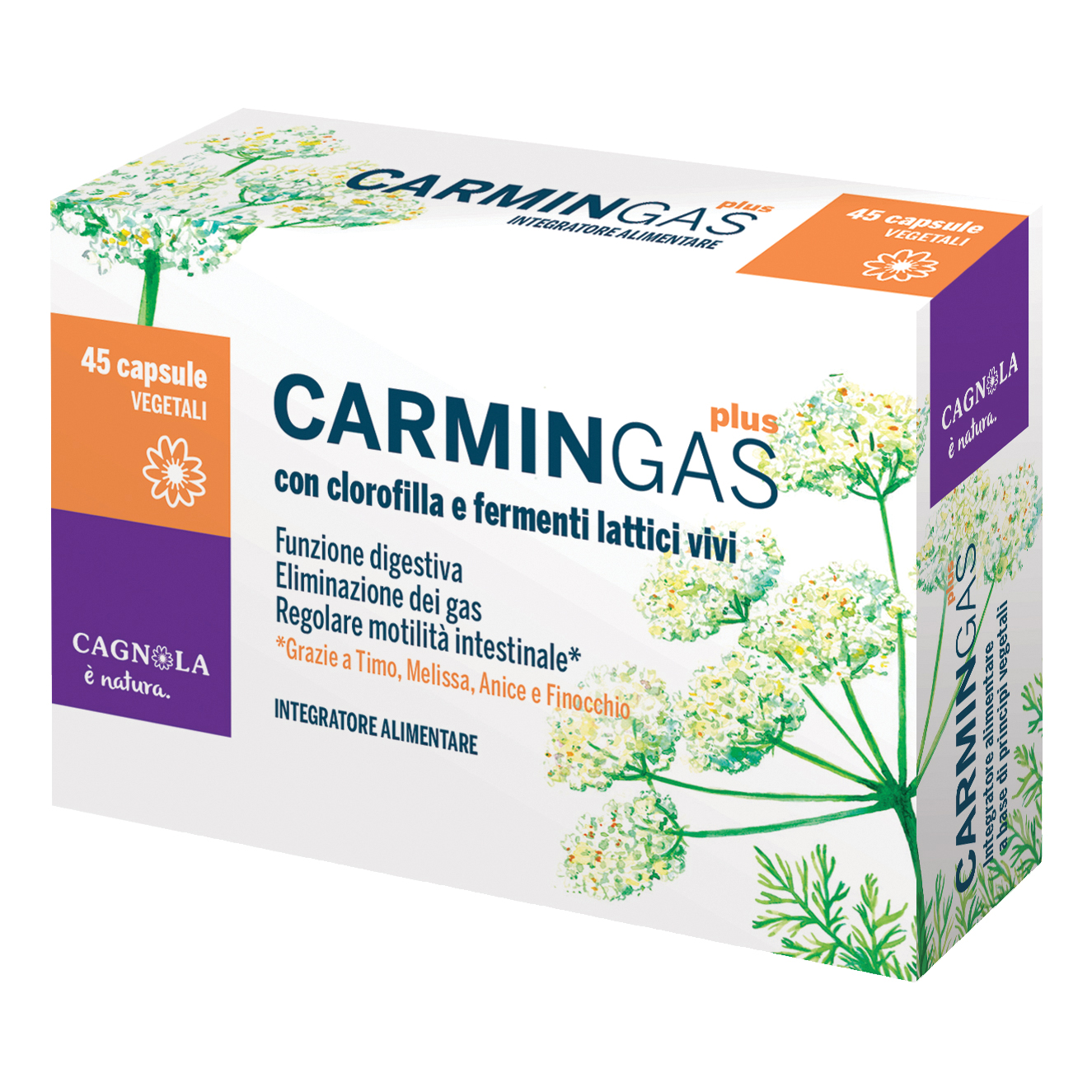 Carmin gas plus 45 capsule
