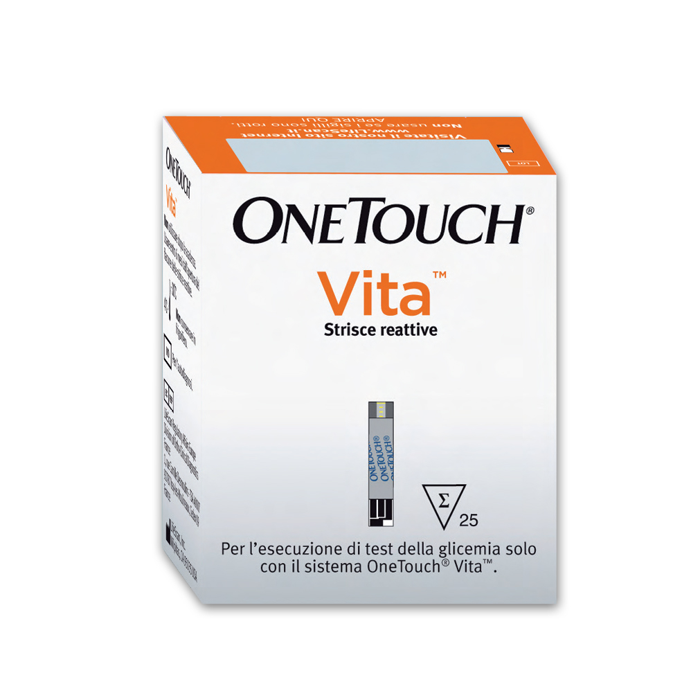 Strisce misurazione glicemia one touch vita 25 pezzi