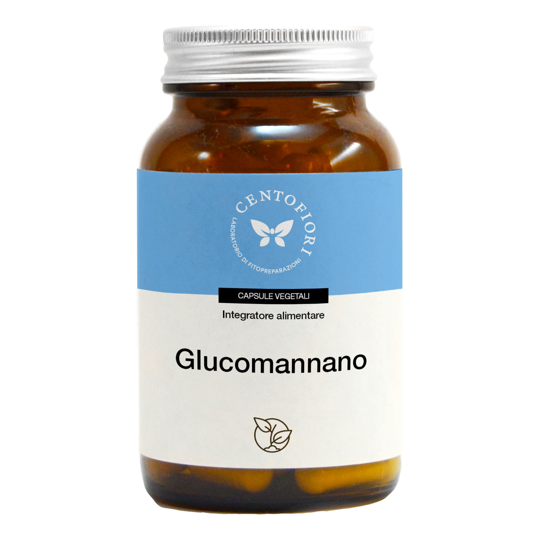 Glucomannano 100 capsule vegetali