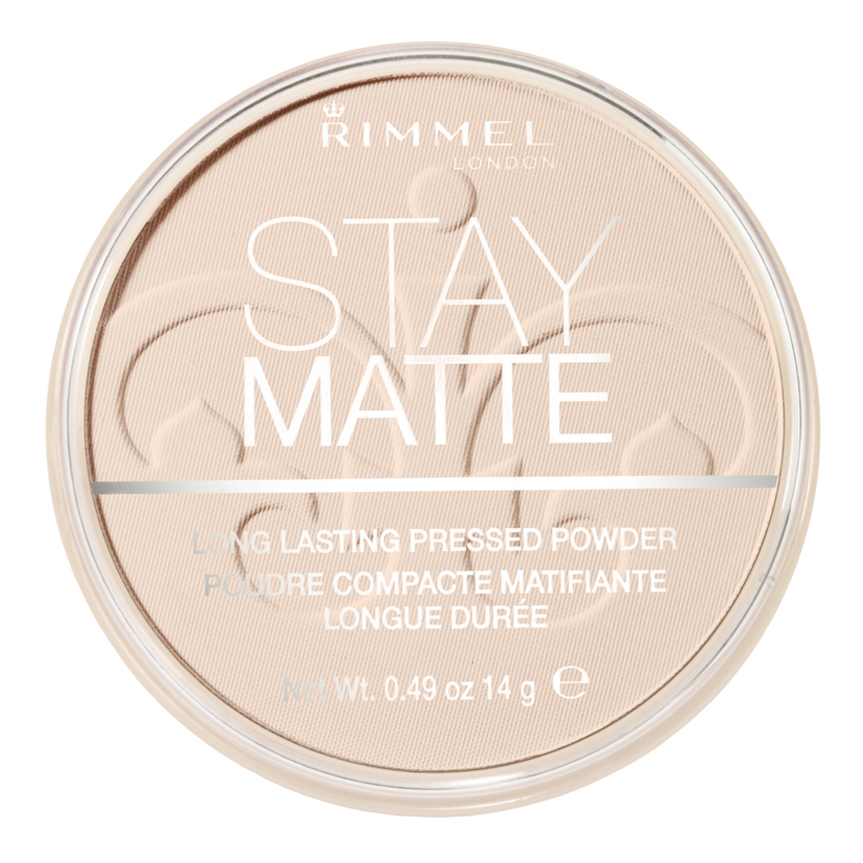 RIMMEL Cipria Compatta Per Il Viso Stay Matte N001 Transparent