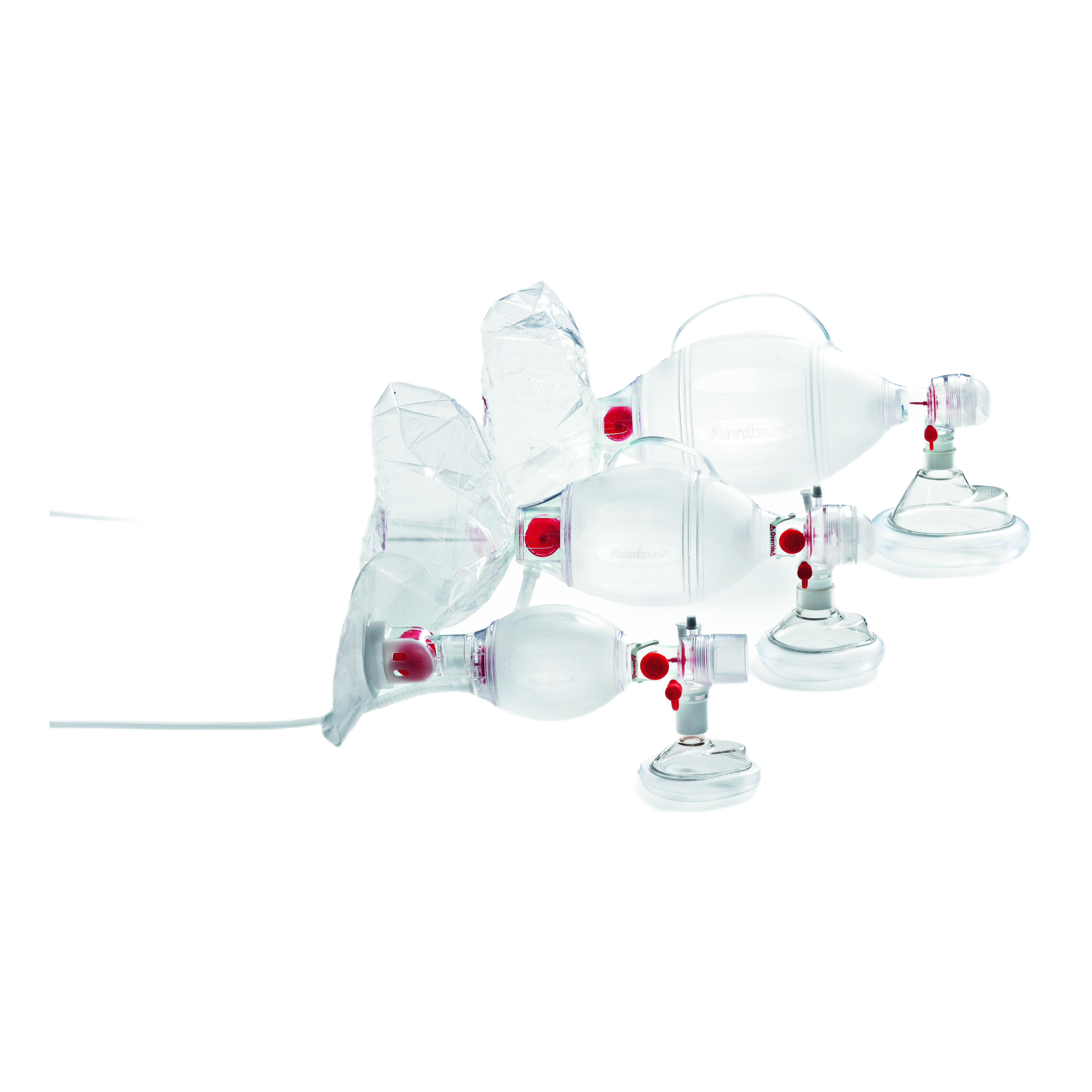 Pallone rianimatore monopaziente ambu spur ii per adulti peso superiore a 30 kg volume 1475 ml con sacca ossigeno volume 2600 ml maschera misura 5 e mediport