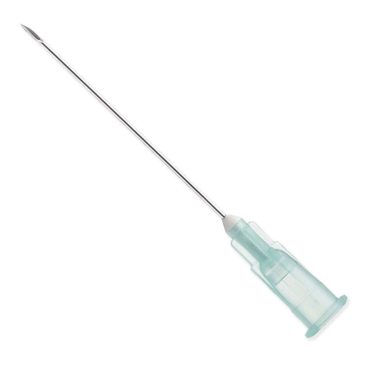 Ago ipodermico monouso microtip ultra gauge23 diametro esterno 0,65mm lunghezza 30mm codice colore azzurro 1 pezzo