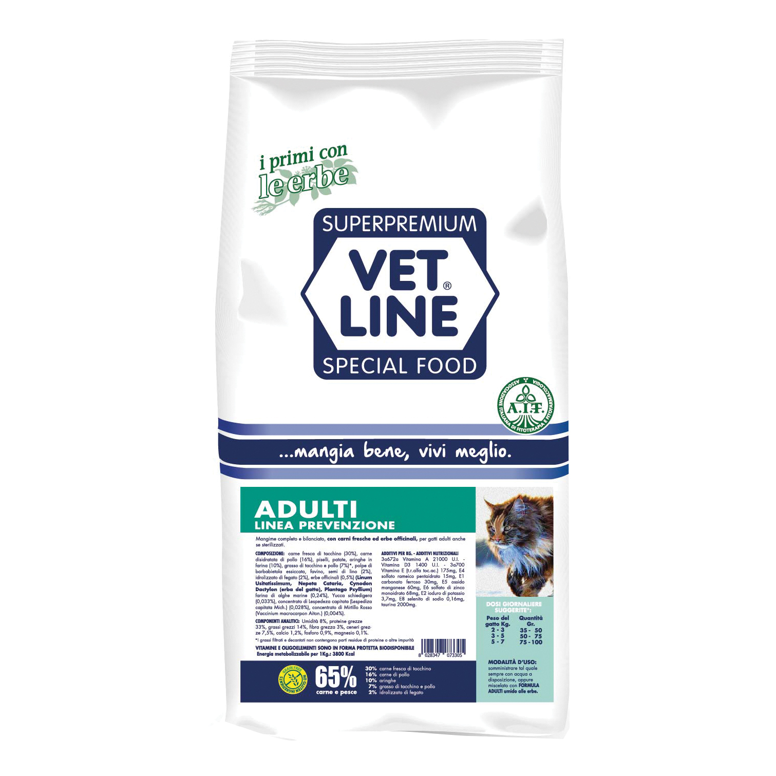 Vetline Cane Adulto Mini Pollo 3 Kg