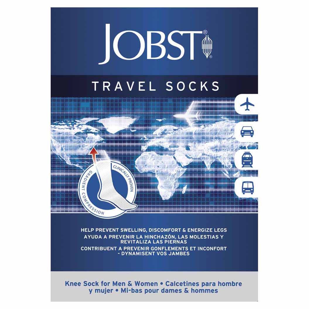 Jobst travel socks blu xl