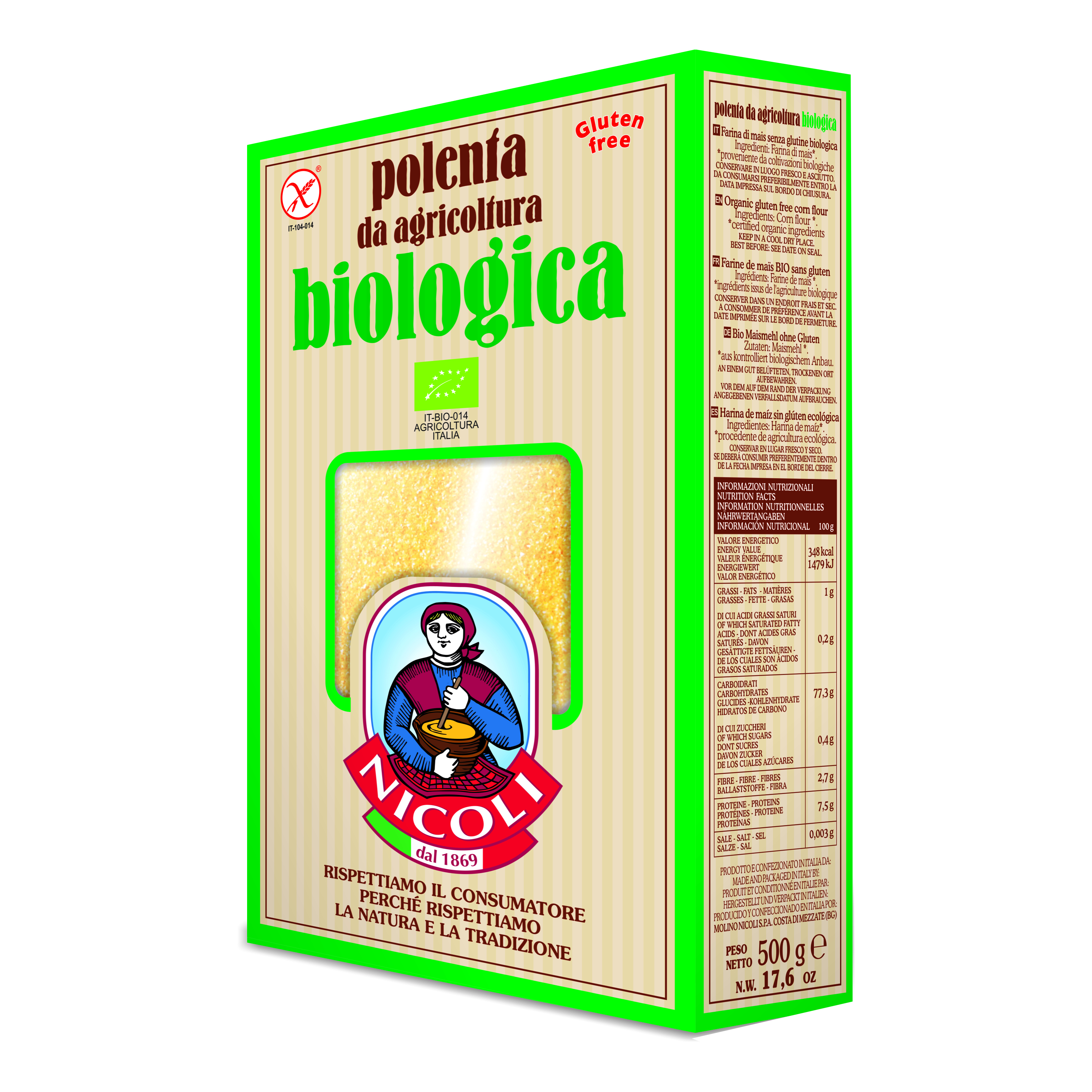 Vitabella polenta bio 500g