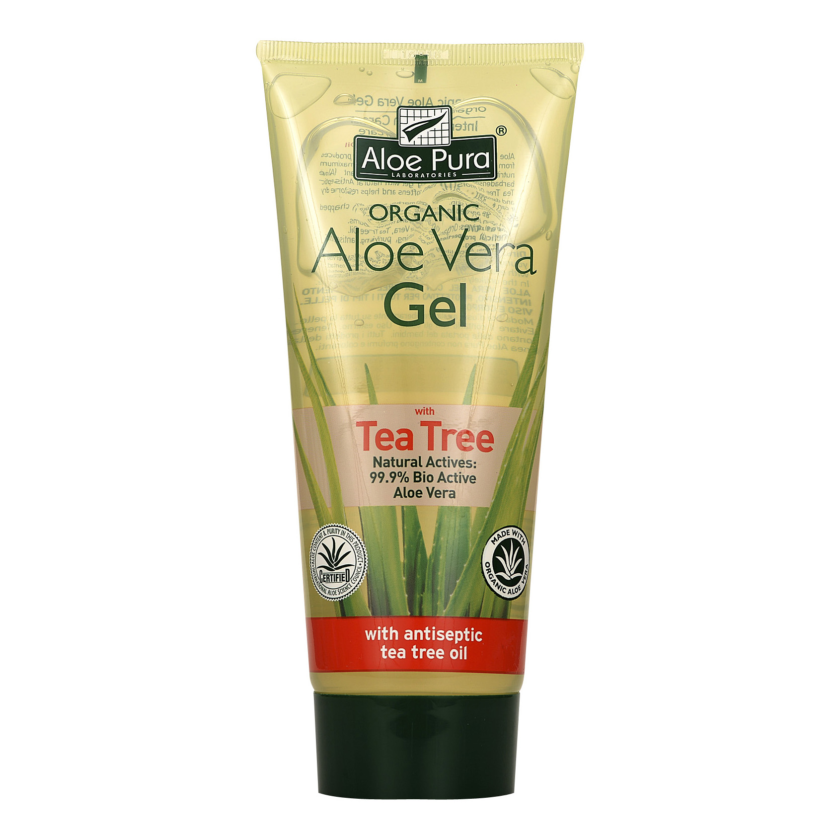Puro gel aloe ver tea tree optim